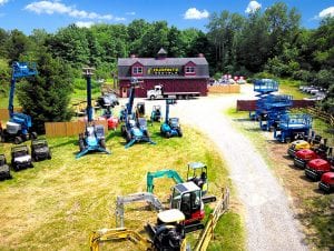 Durante Rentals Brewster equipment yard