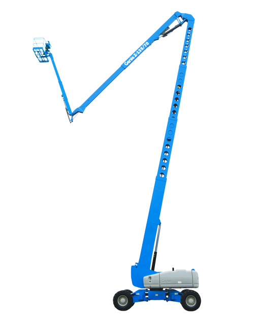 Genie Z135 135' articulated boom lift cherry picker