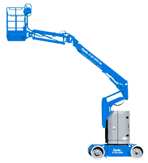 Genie Z30 30' articulated boom lift cherry picker