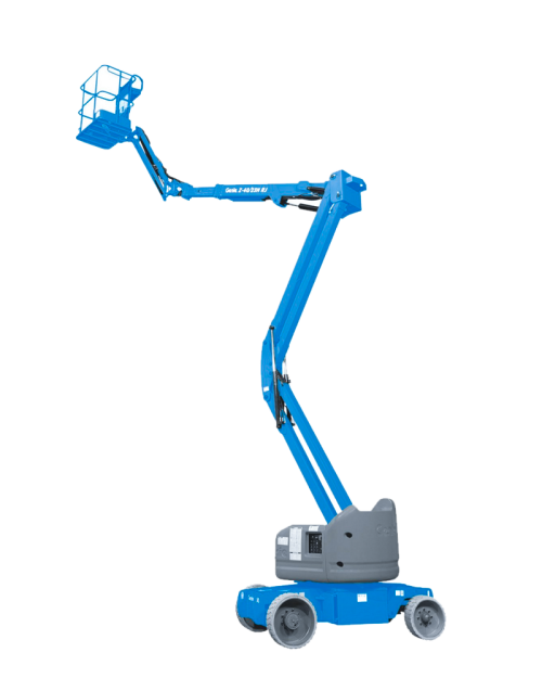 Genie Z40 40' articulated boom lift cherry picker