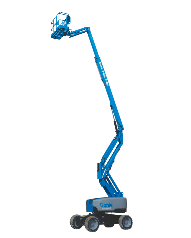 Genie Z60 60' articulated boom lift cherry picker