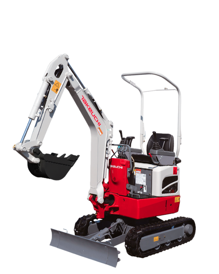 Takeuchi TB210 mini excavator