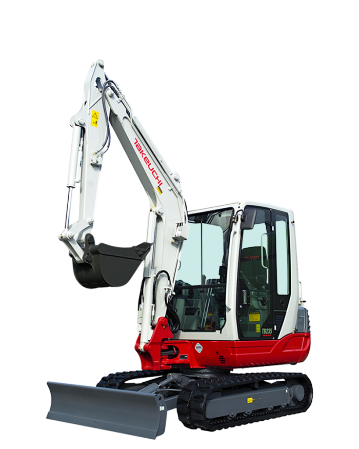 Takeuchi TB235 mini excavator