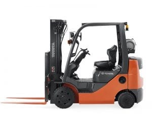 Toyota TOY-8FG4OU 9000 lb. warehouse shop forklift