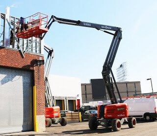 articulated types of boom lifts