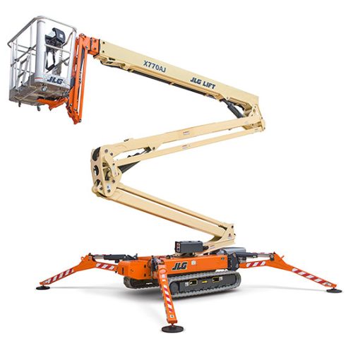 JLG X770AJ atrium spider boom lift